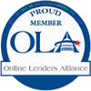 Proud member of Online Lenders Alliance